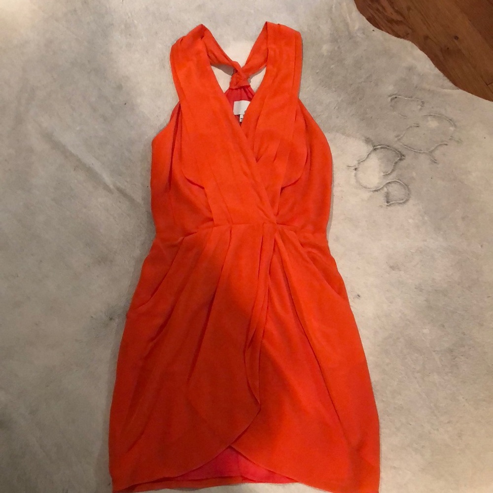 SIZE S: greylin silk mini dress